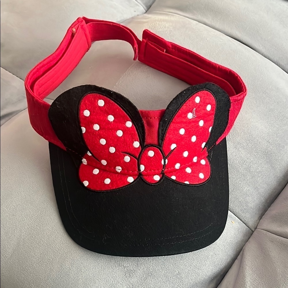 “Disney Parks- Authentic Merchandise: Minnie Mouse Visor”